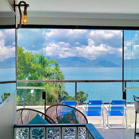 Lindo Duplex Pe Na Areia Com Praia Privativa Caraguatatuba Bagian luar foto