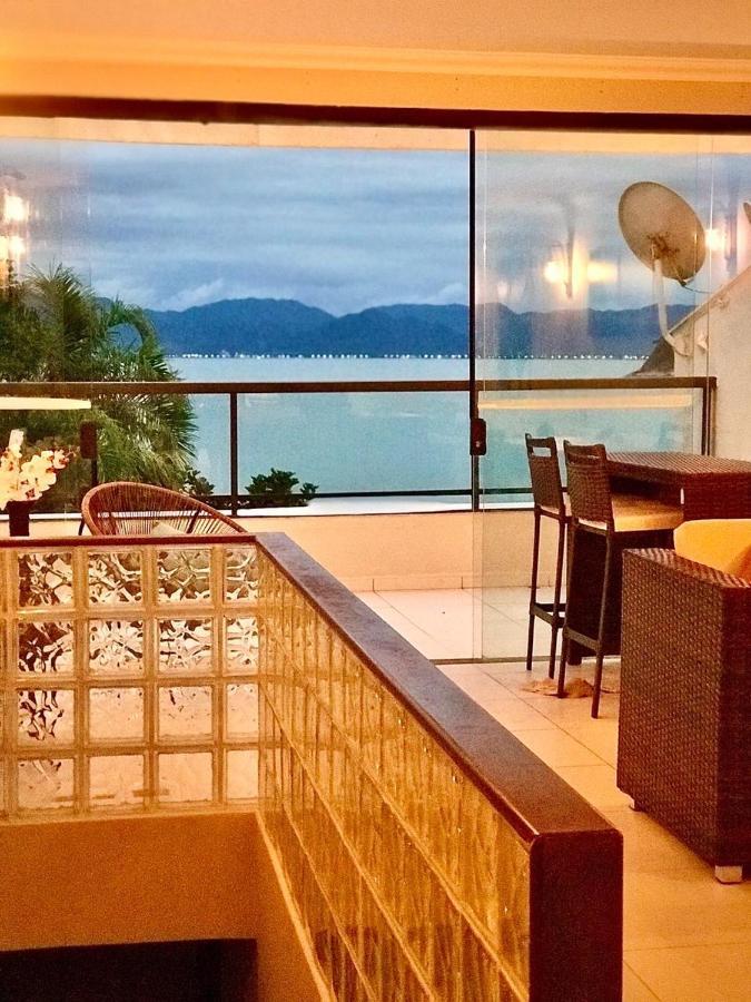 Lindo Duplex Pe Na Areia Com Praia Privativa Caraguatatuba Bagian luar foto