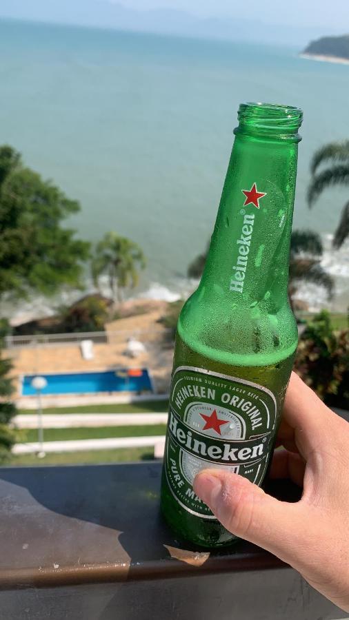 Lindo Duplex Pe Na Areia Com Praia Privativa Caraguatatuba Bagian luar foto