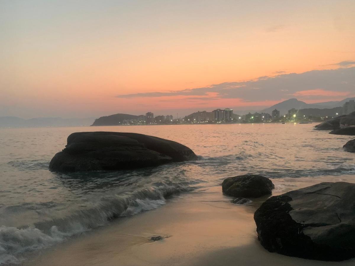 Lindo Duplex Pe Na Areia Com Praia Privativa Caraguatatuba Bagian luar foto